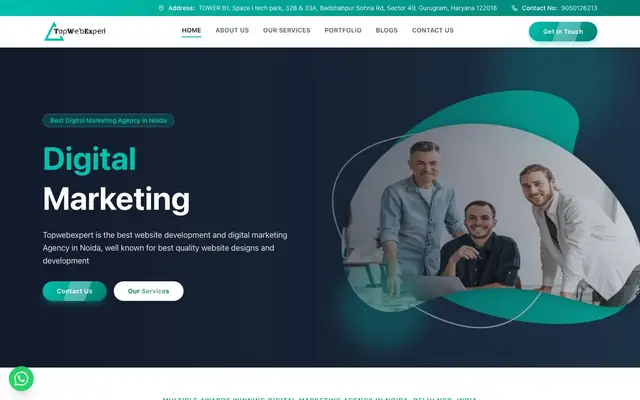 Topwebexpert website