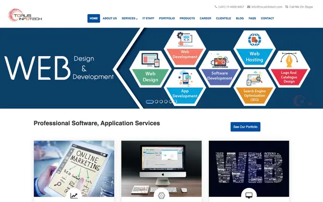 Torus infotech website