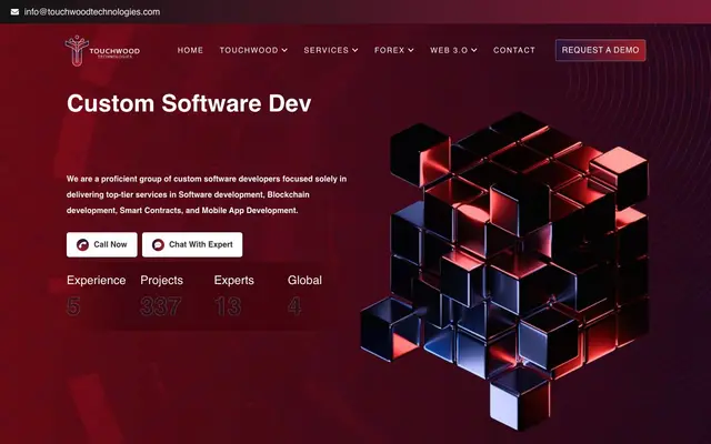 Touchwood Technologies website