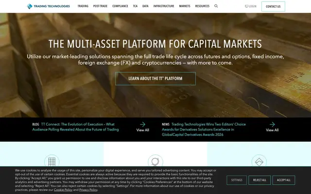 Trading Technologies Pune website