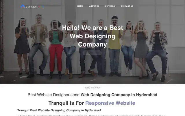 Tranquil Web Solutions website