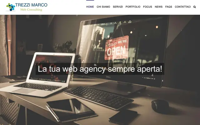 TREZZI MARCO Web Consulting website