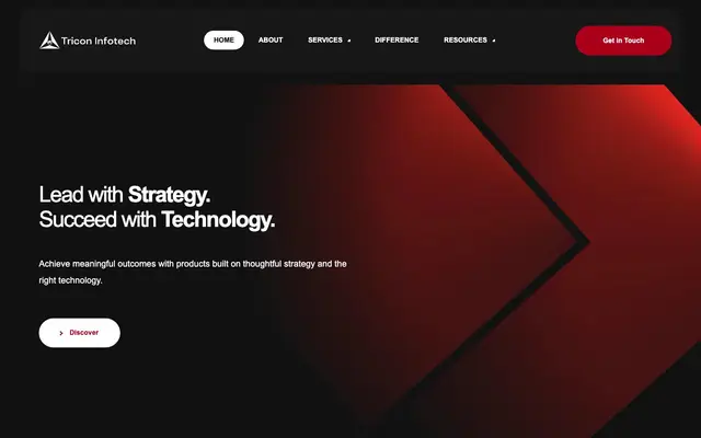 Tricon Infotech website