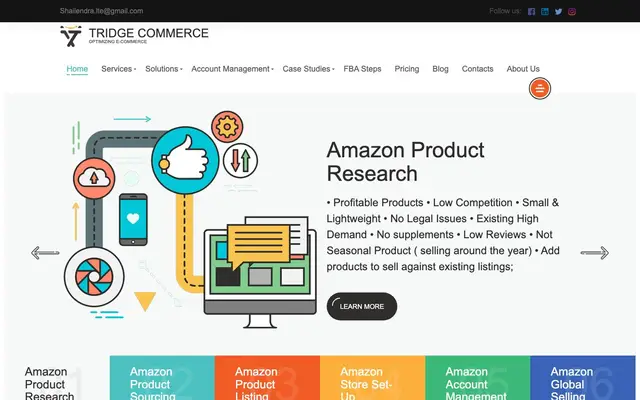 Tridge Commerce Private Limited website