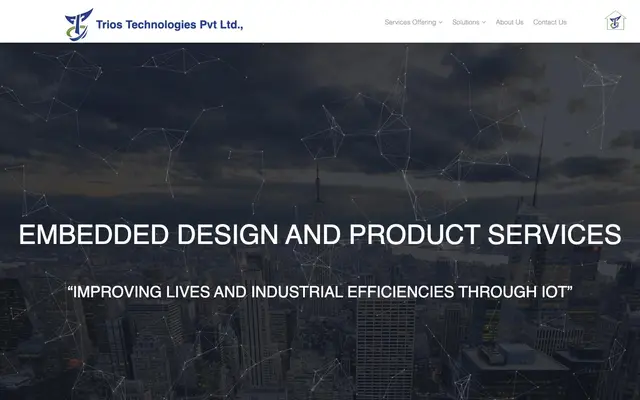 Trios Technologies Private Limited website