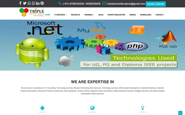 Triple Tech Soft website
