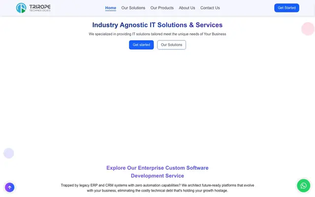 Trirope Technologies website