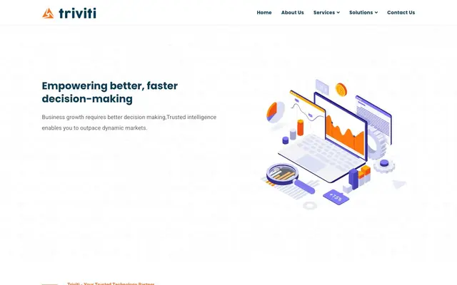 Triviti Tech Pvt Ltd website