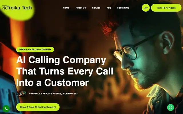 Troika Tech website