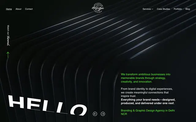 Brochure Design Company website