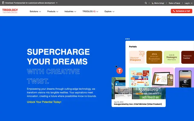 TROOLOGY website