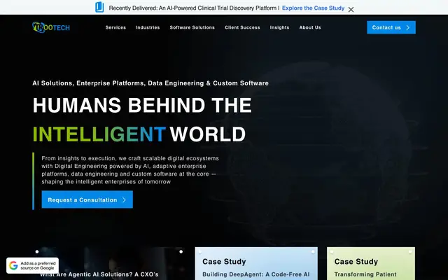 TRooTech Business Solutions Pvt. Ltd. - Surat website