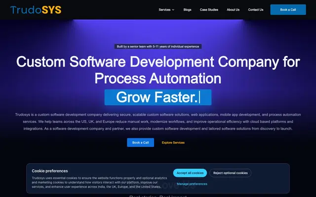 Trudosys website