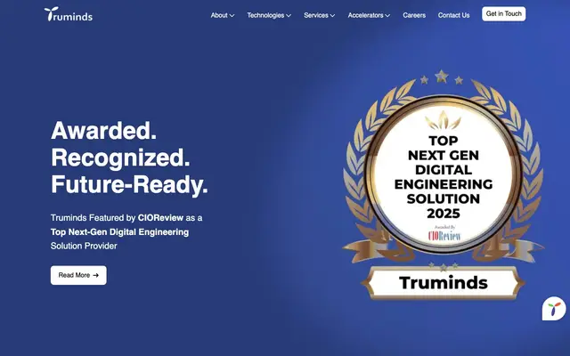 Truminds Software Systems website