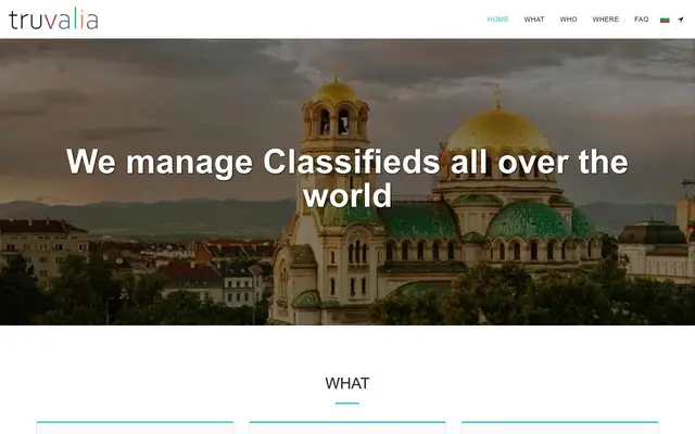 Truvalia Global Classifieds ODD website