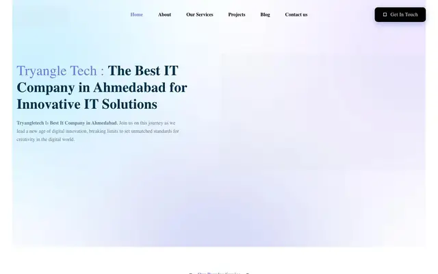 Tryangle Tech website