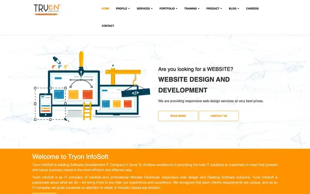 Tryon InfoSoft website