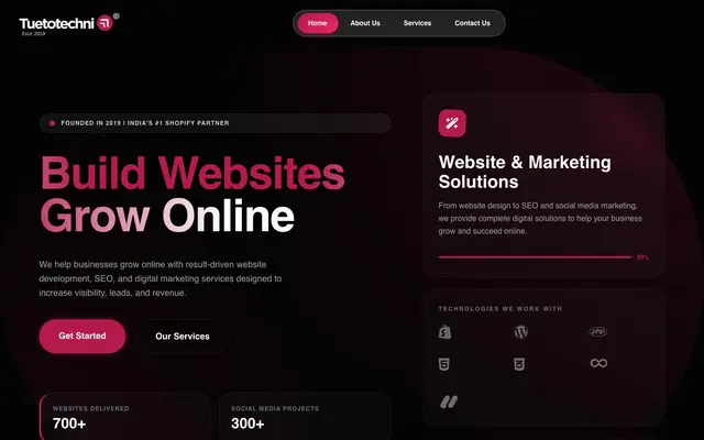 Tuetotechni website