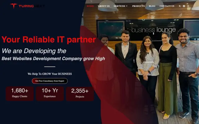TURINGNEXT website