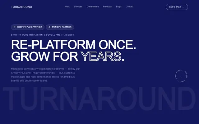 Turnaround website