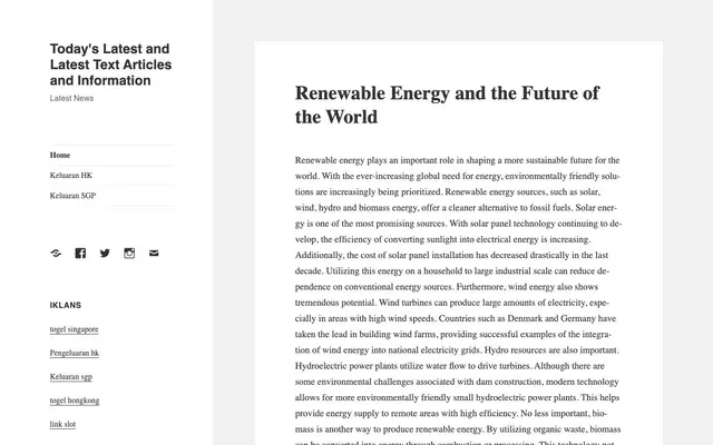 TWS Technology website