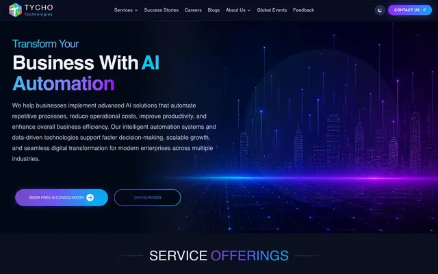 Tycho Technologies website