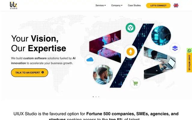UIUX STUDIO PVT. LTD website