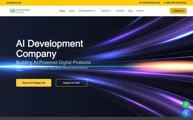 Ultrashield Technology website