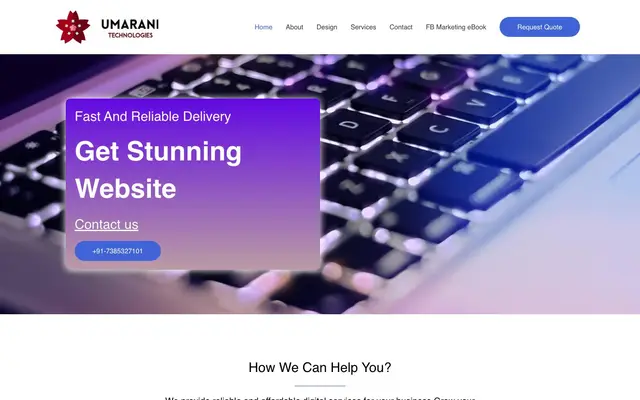 Umarani Technologies website