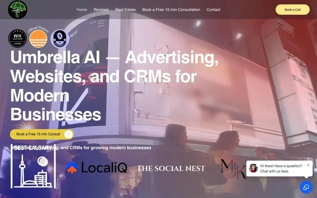 Umbrella AI website