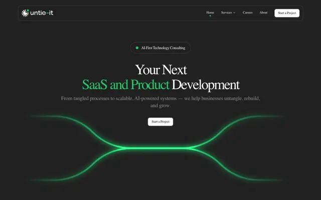 Untie-it Technologies website