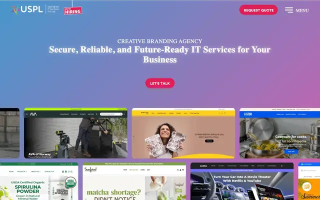 Upbrighter IT Services Pvt. Ltd. website