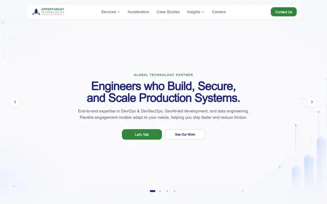 Upperthrust Technologies website