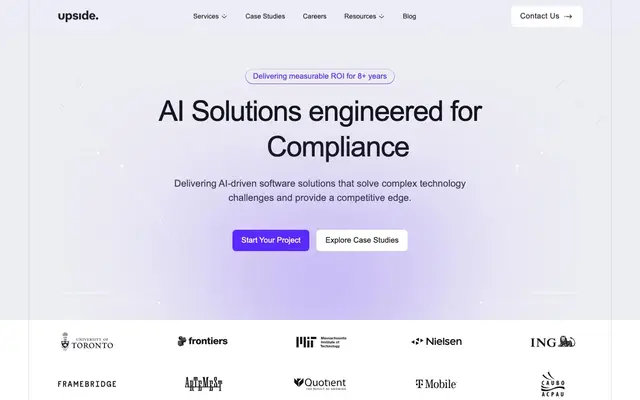 Upside website