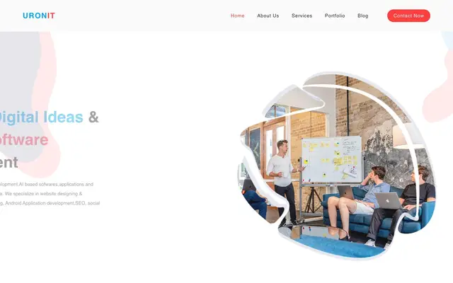 Uron IT PVT LTD website