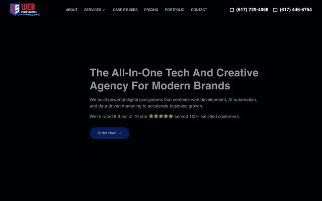 US Web Professionals website