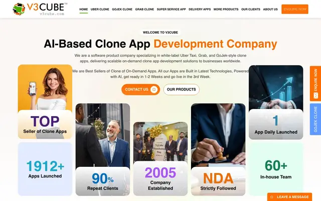 V3CUBE TECHNOLABS LLP website