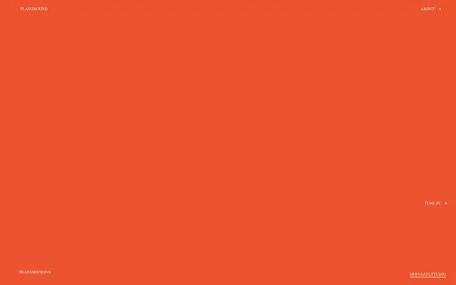Vaani Studio website
