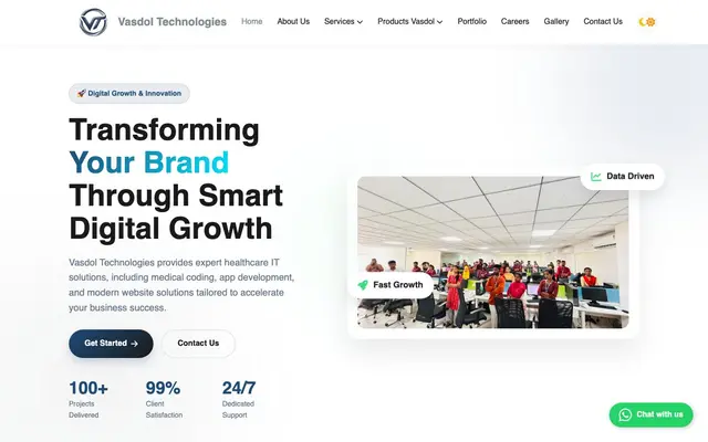 Vasdol Technologies Private Limited website