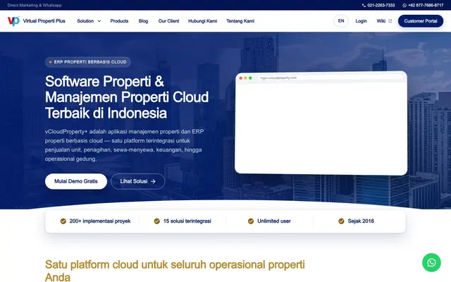 PT. Virtual Properti Plus website