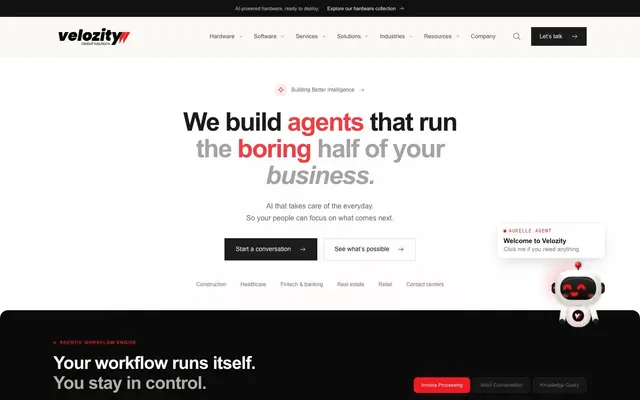 Velozity Global Solutions India Pvt. Ltd website