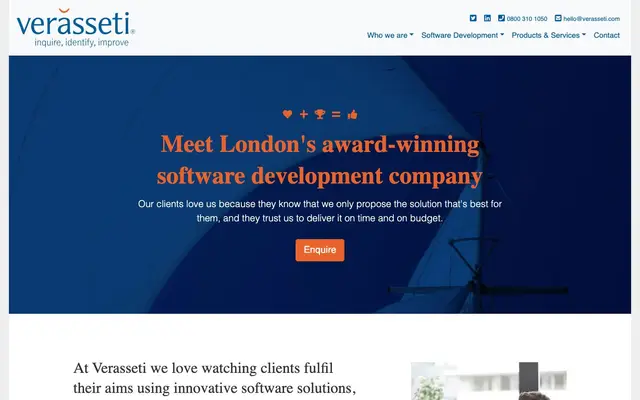 Verasseti website