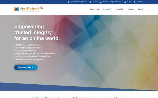 Verificient Solutions Private Limited website
