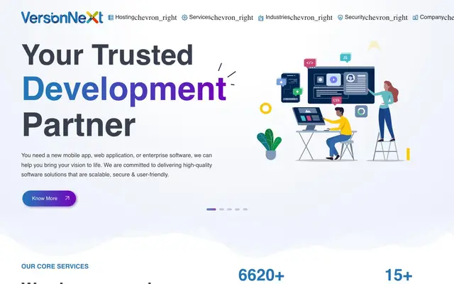 Version Next Technologies | Website Development, Mobile App Solutions & Digital Marketing Services in Mumbai website
