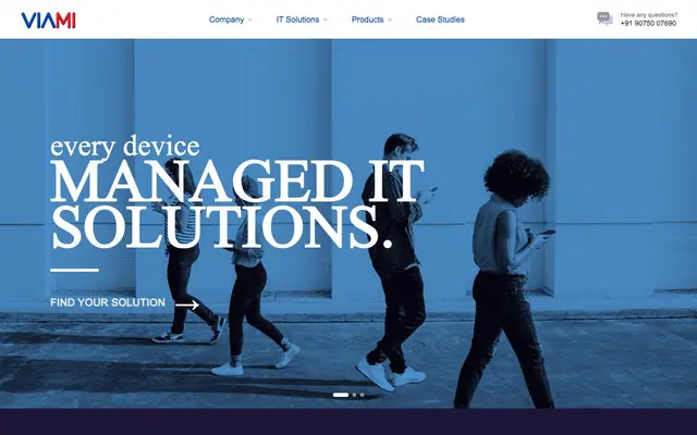 Viami Global Services LLP website