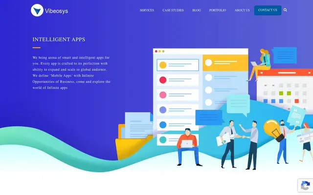 Vibeosys Software Pvt Ltd website