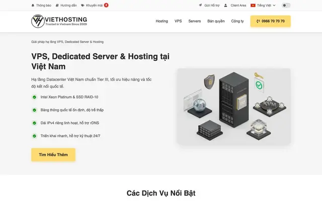 VietHosting website