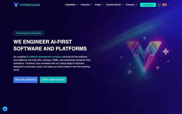 ViitorCloud Technologies Pvt. Ltd. website
