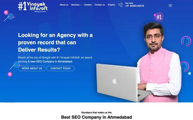 Vinayak InfoSoft website