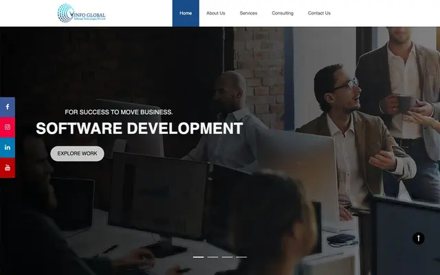 Vinfoglobal software Technologies Private Limited website